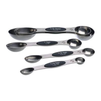 Prepworks by Progressive Magnetic Measuring Spoons, Set of 5,Black