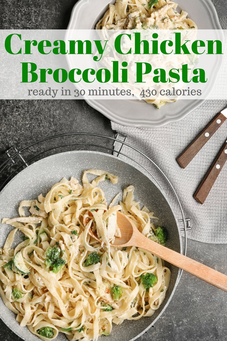 Creamy Chicken and Broccoli Pasta Slender Kitchen Creamy Chicken and Broccoli Pasta Slender Kitchen