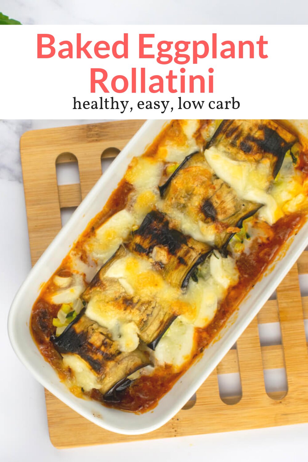 Eggplant Rollatini Slender Kitchen