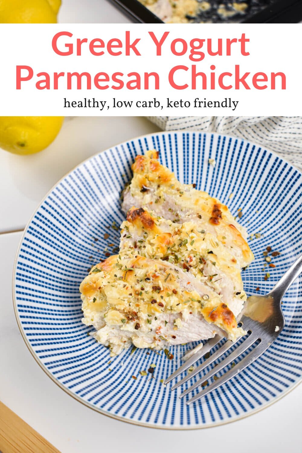 Greek Yogurt Parmesan Chicken Slender Kitchen