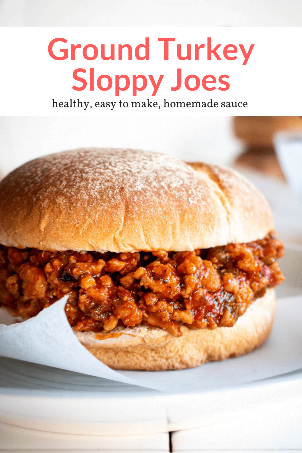 Ground Turkey Sloppy Joes Slender Kitchen