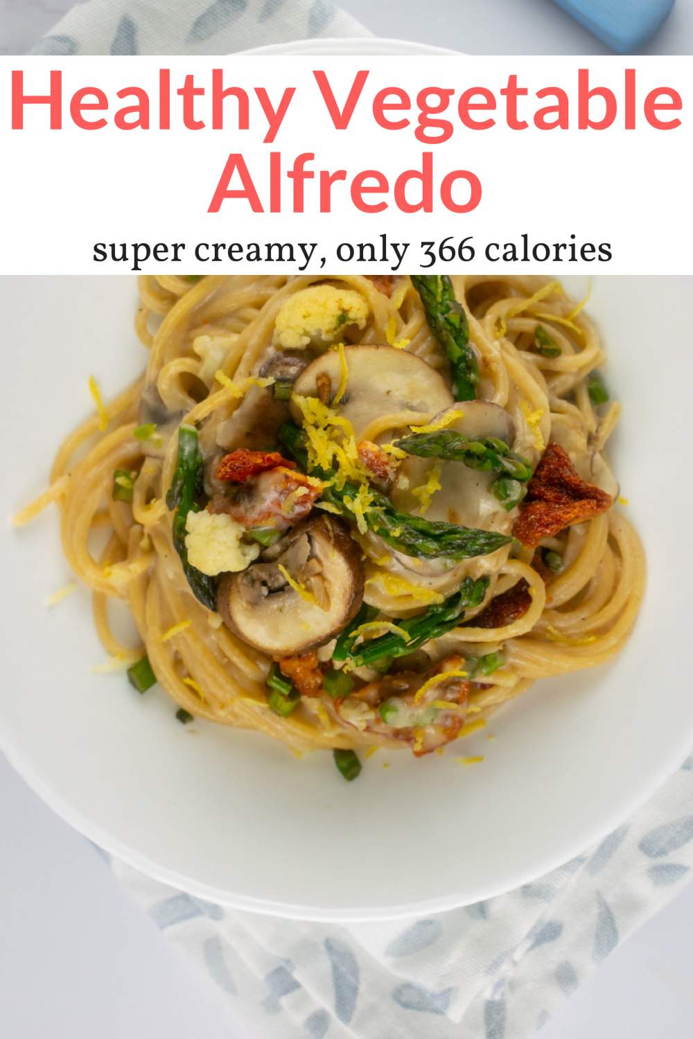 Vegetable Alfredo Slender Kitchen