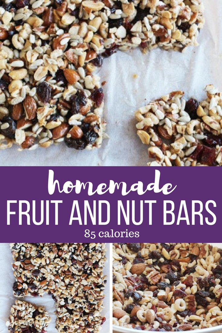 Homemade Fruit and Nut Bars Slender Kitchen