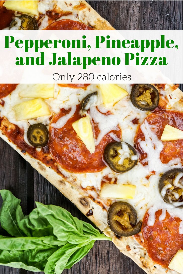 Pepperoni, Pineapple, and Jalapeno Pizzas Slender Kitchen