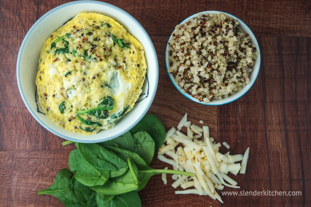 Quinoa Breakfast Egg Mug - Slender Kitchen