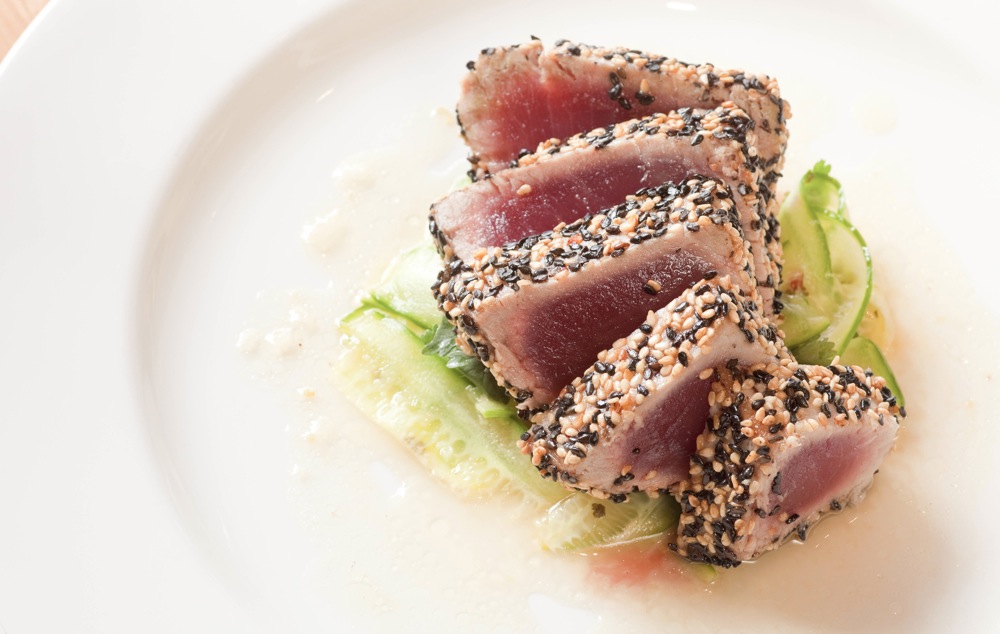 Sesame Crusted Tuna Slender Kitchen