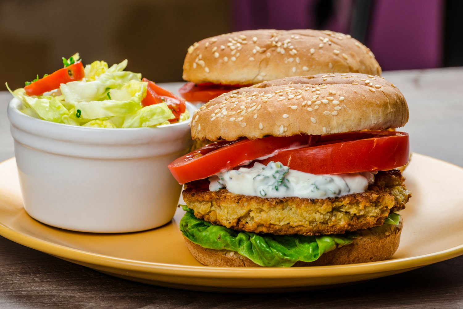 Chickpea Feta Burgers Slender Kitchen