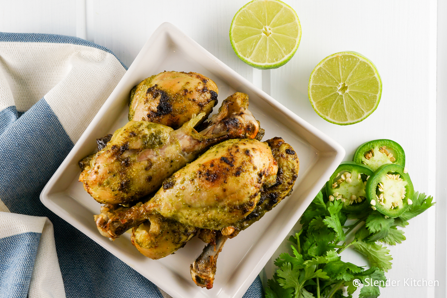 Cilantro Jalapeno Chicken Drumsticks Slender Kitchen