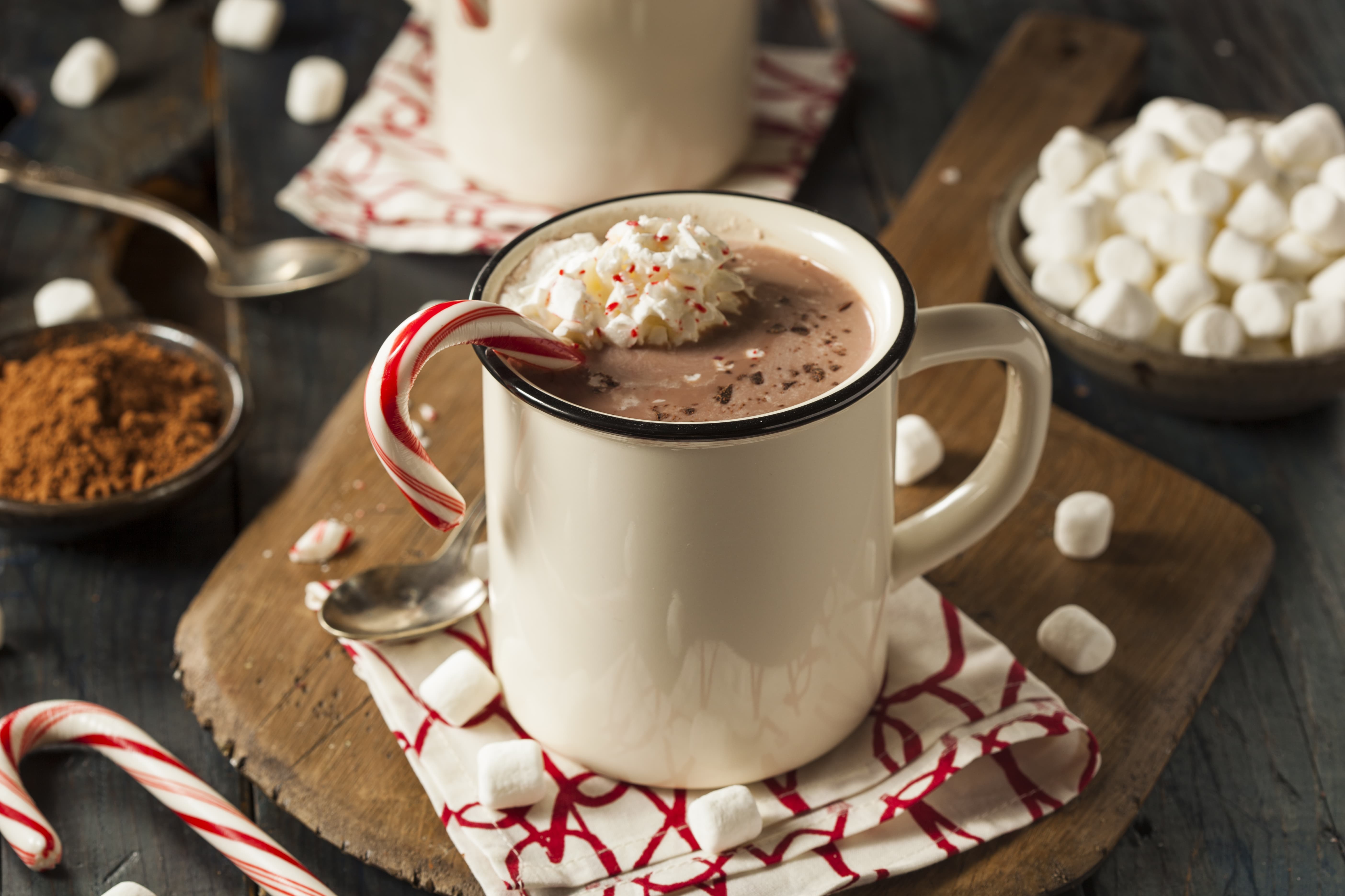 Healthy Peppermint Mocha Slender Kitchen