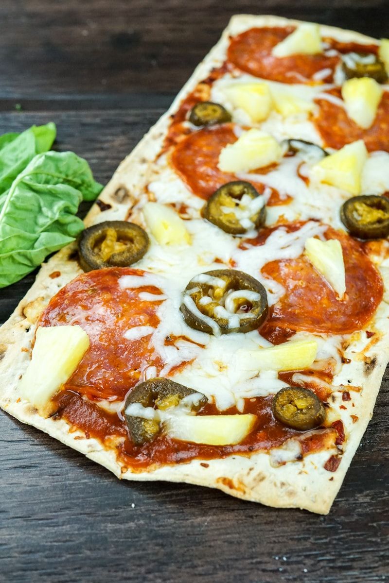 Pepperoni, Pineapple, and Jalapeno Pizzas Slender Kitchen