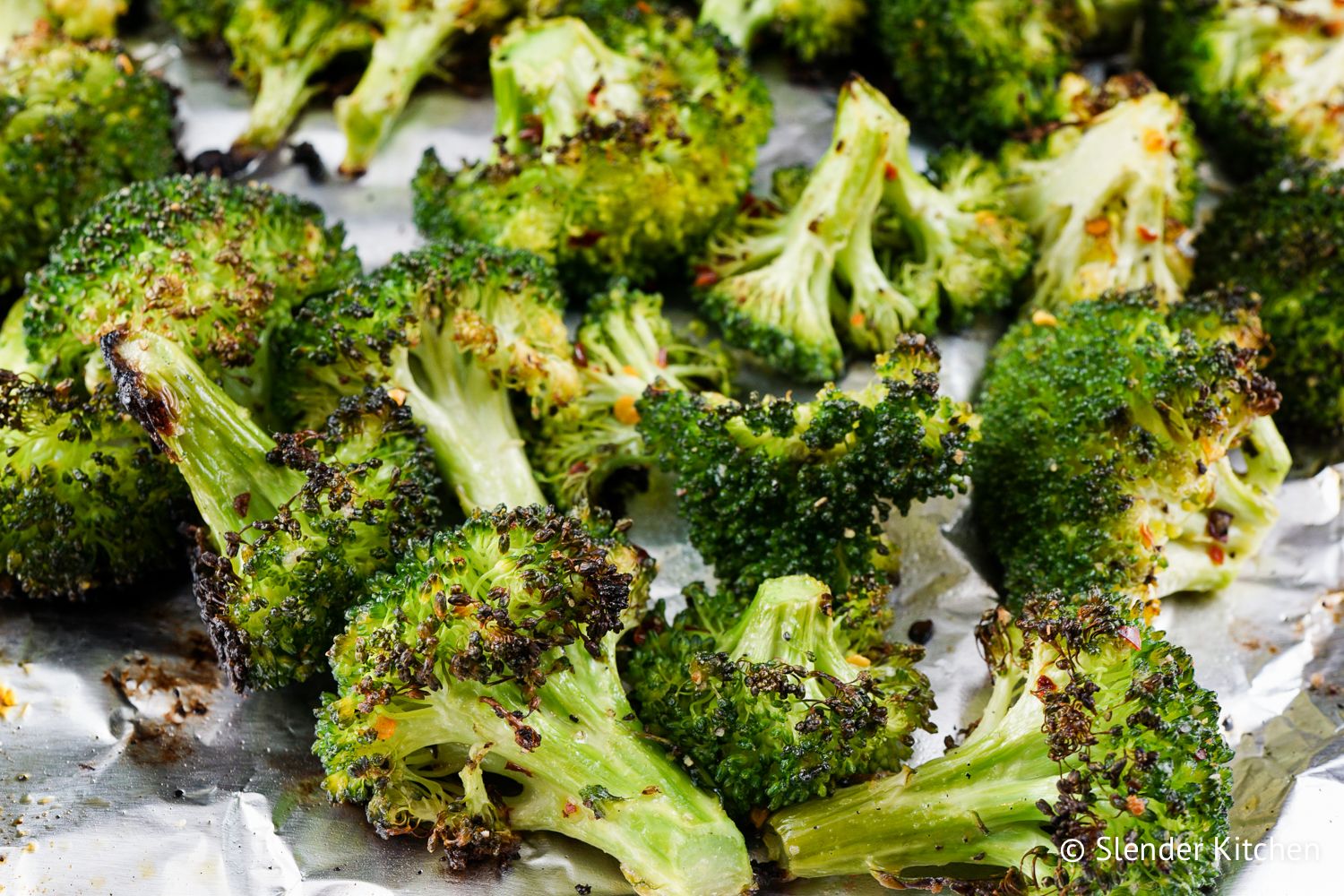 Grilled Garlic Broccoli