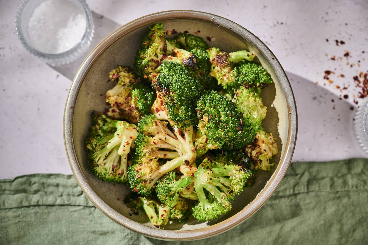 Garlic Grilled Broccoli