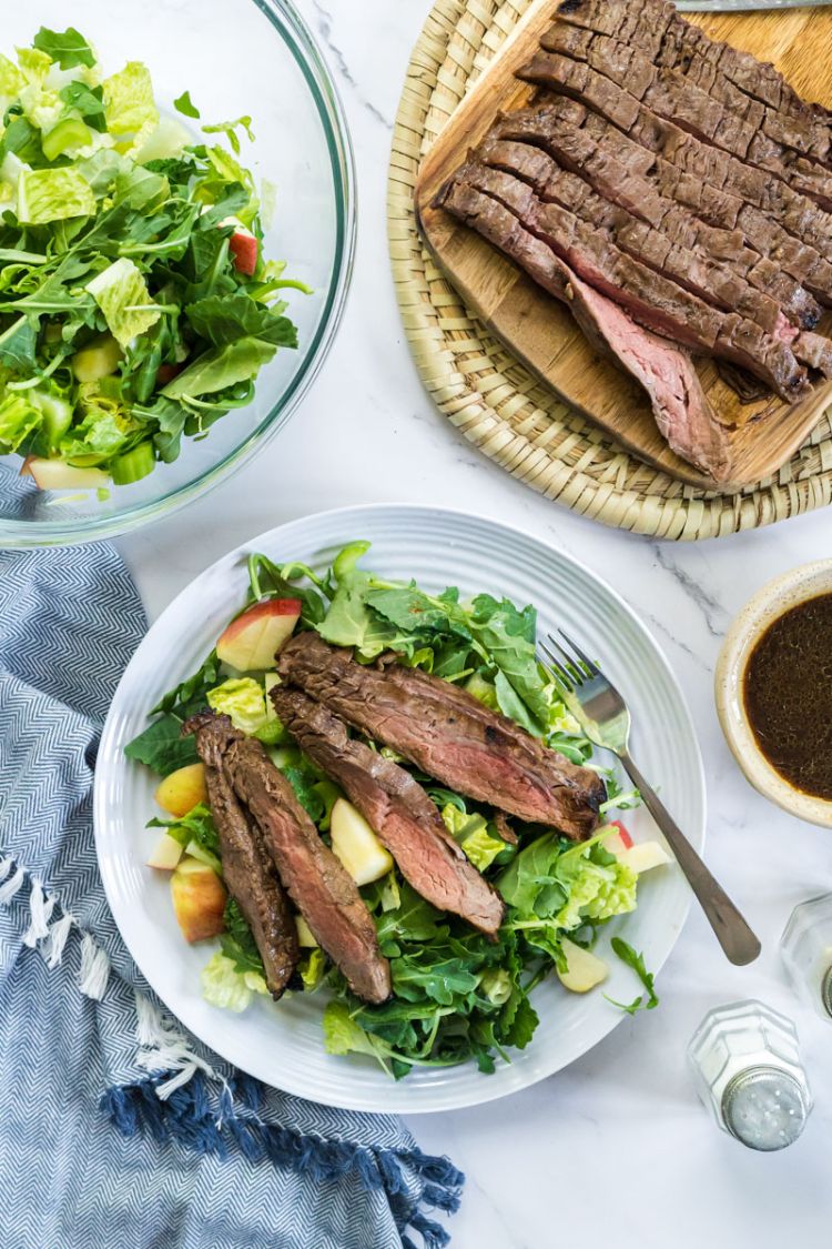 Grilled Flank Steak with Balsamic Marinade Slender Kitchen
