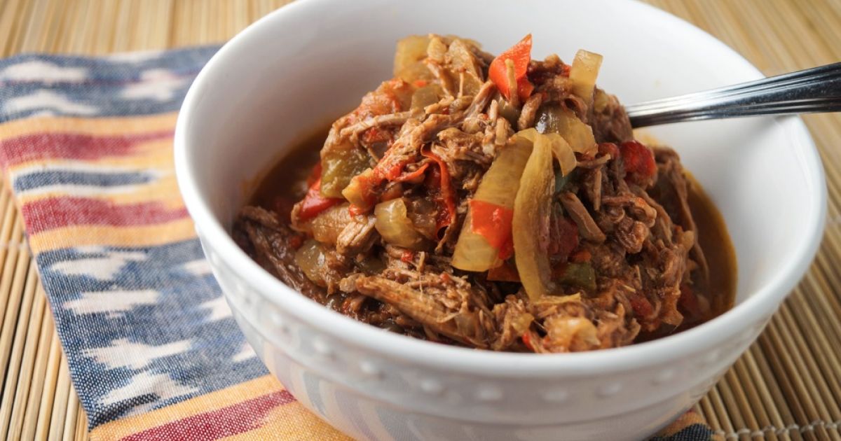 Sunday Slow Cooker: Ropa Vieja - Slender Kitchen