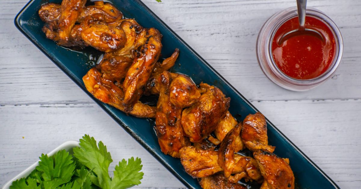 Grilled Honey Sriracha Chicken - Slender Kitchen