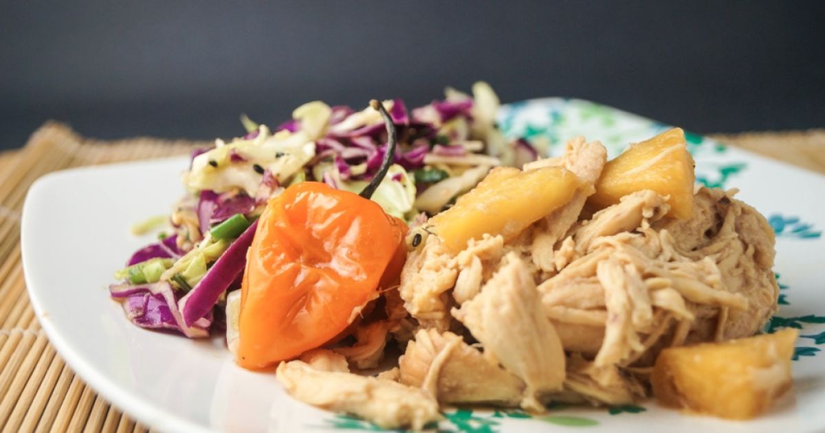 Sunday Slow Cooker Hawaiian Chicken Slender Kitchen