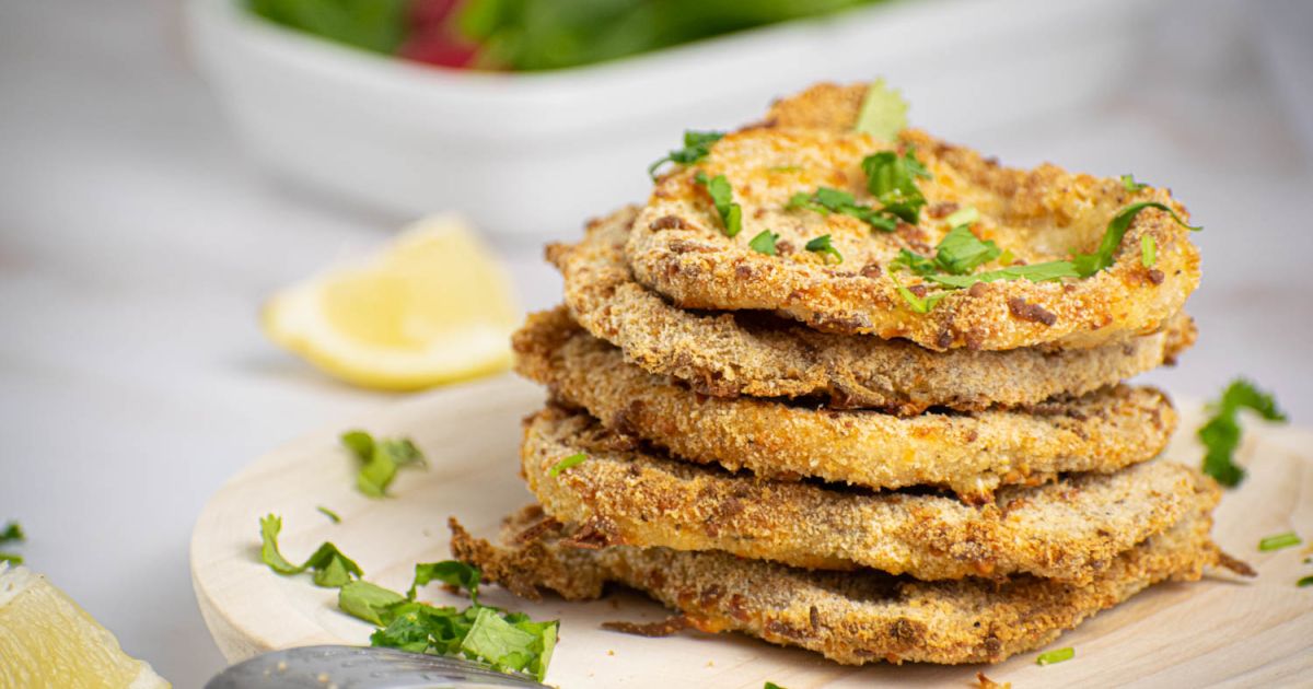 Parmesan Crusted Pork Chop - Slender Kitchen
