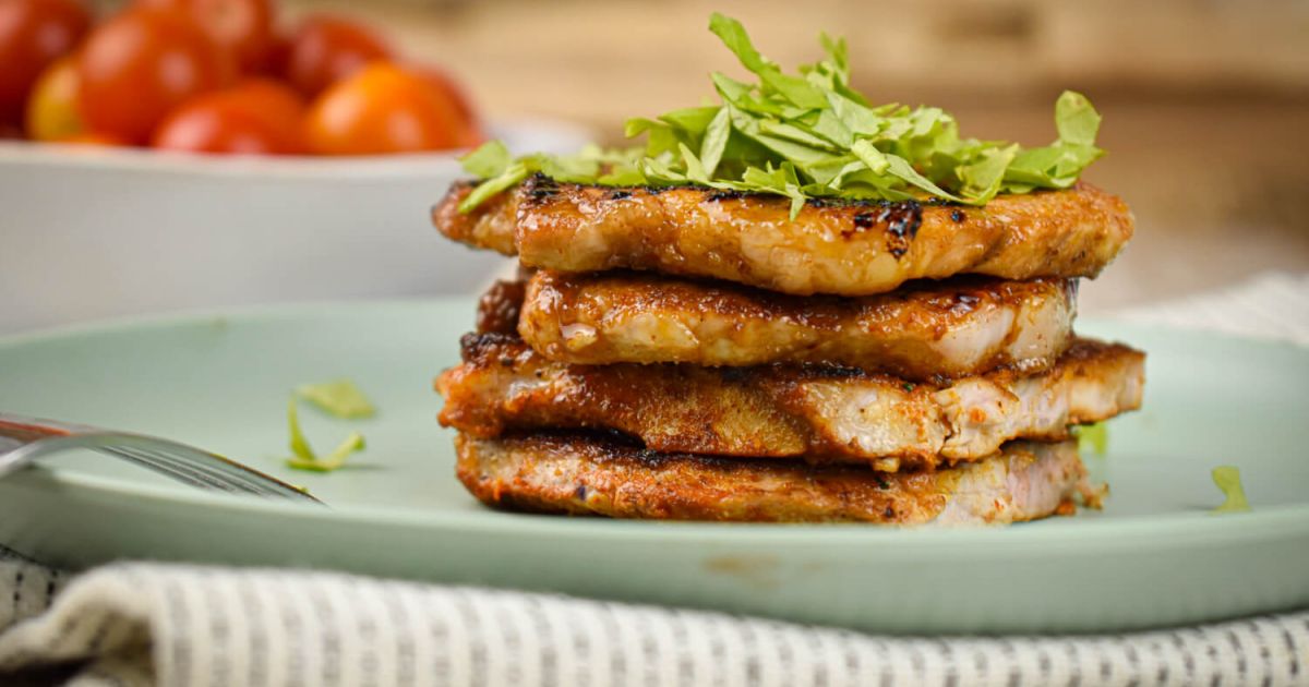 Sweet and Spicy Pork - Slender Kitchen