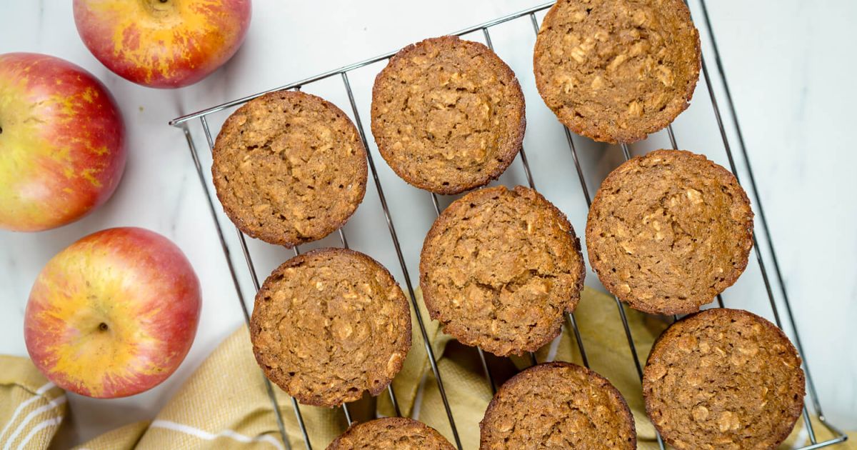 Applesauce Oatmeal Muffins Slender Kitchen
