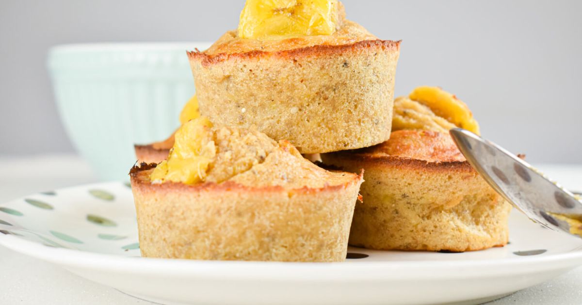 Banana Quinoa Chia Muffins Slender Kitchen