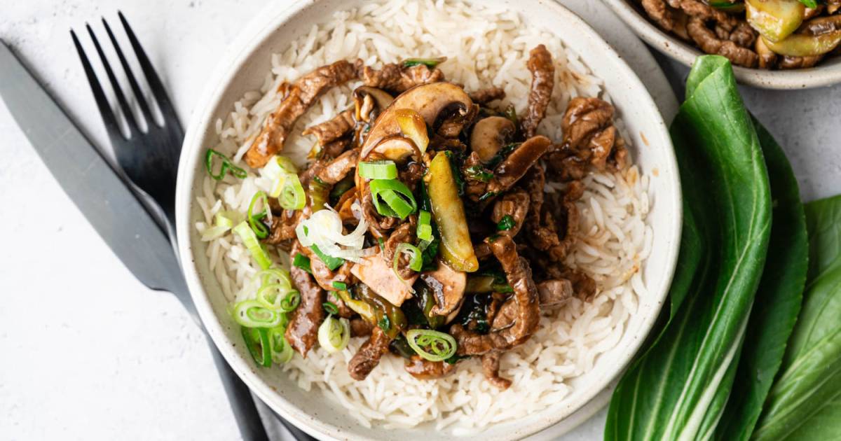 Beef and Bok Choy Stir Fry {Ready in 20 Minutes!}