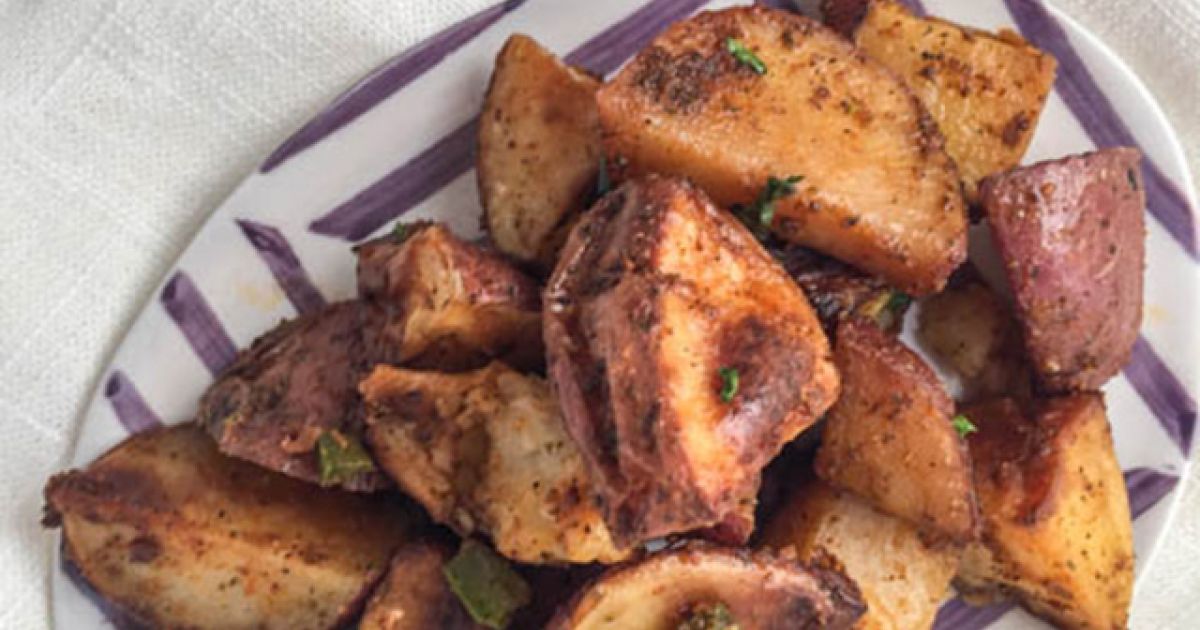 Roasted Cajun Potatoes Slender Kitchen
