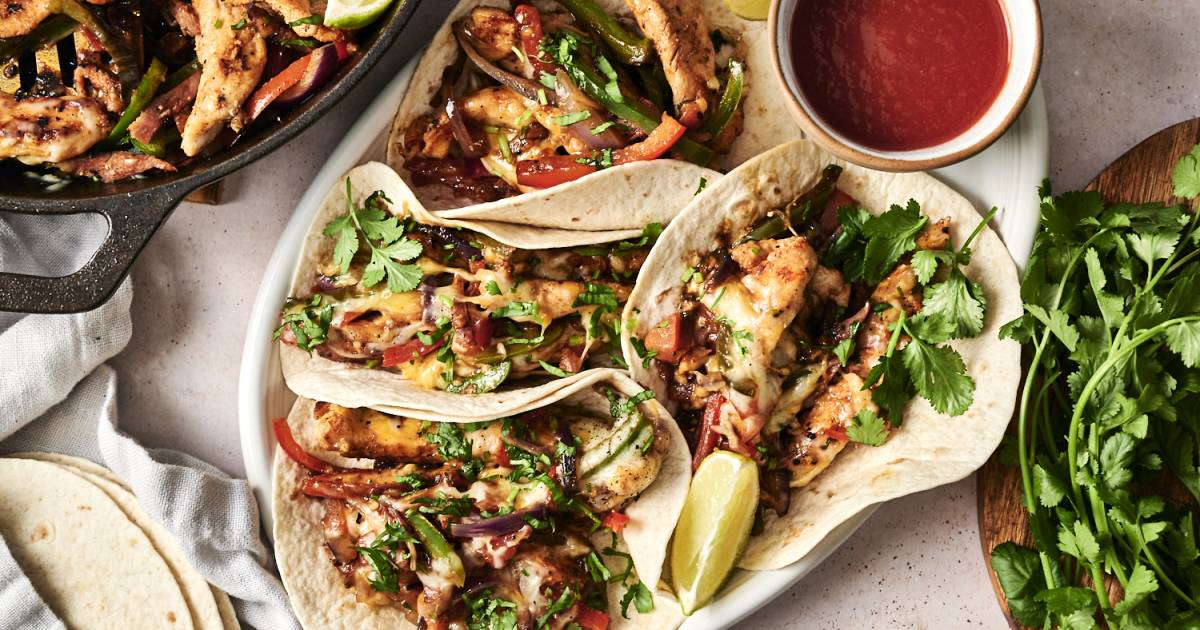 Chicken Alambre Tacos (30 Minute Meal!)