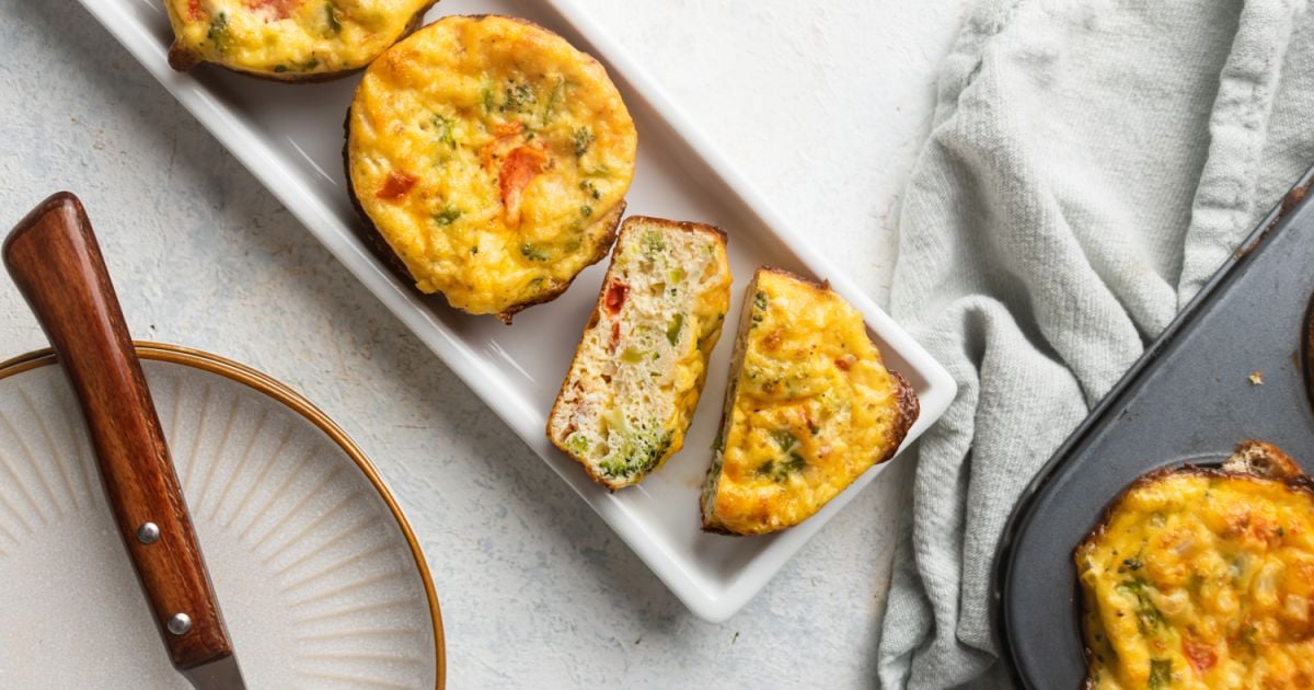 Cottage Cheese Omelet Muffins