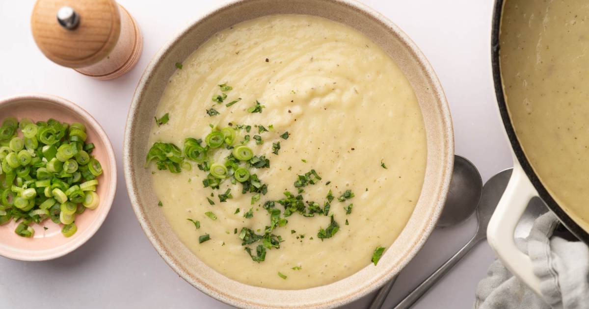 Creamy Turnip Soup - {Rich, Cozy & Naturally Dairy Free}