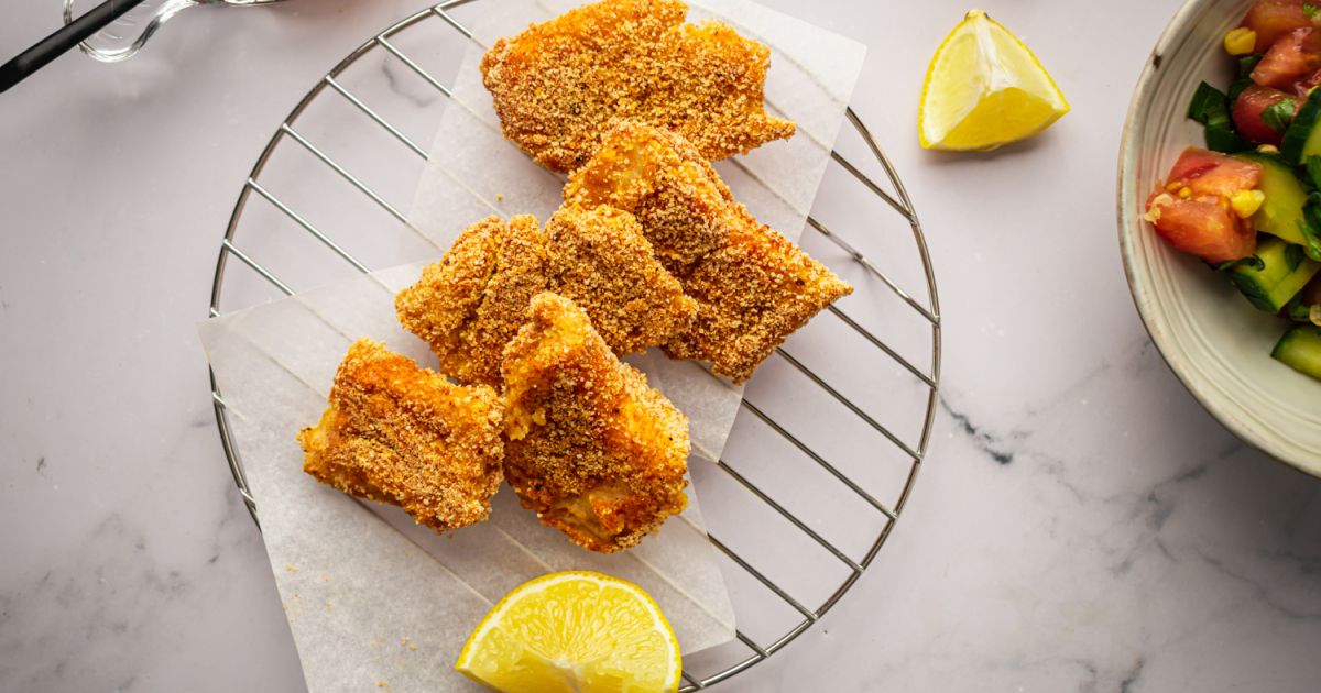 Crispy Baked Fish (5 Ingredients!) - Slender Kitchen
