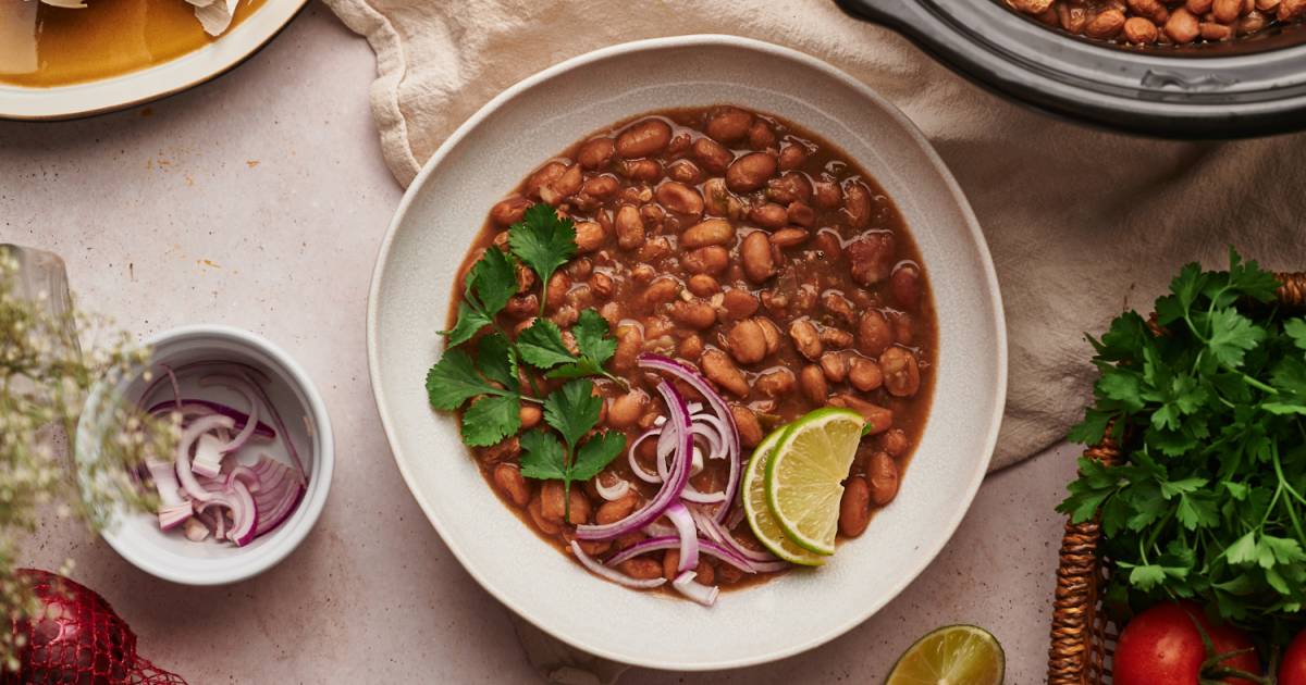 Crock Pot Pinto Beans  Easy Recipe with No Soaking