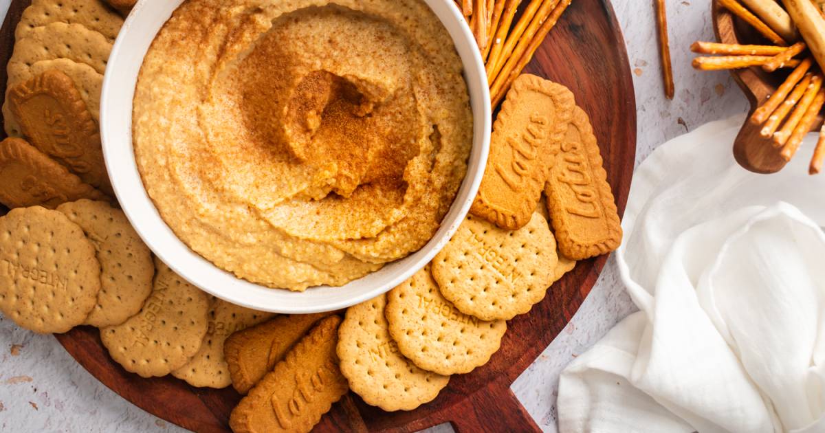 Dessert Hummus - Slender Kitchen