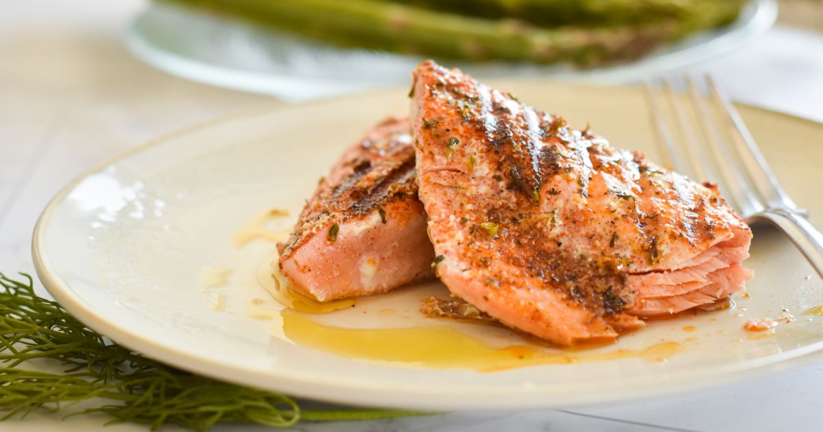 Salmon grill seasoning sale