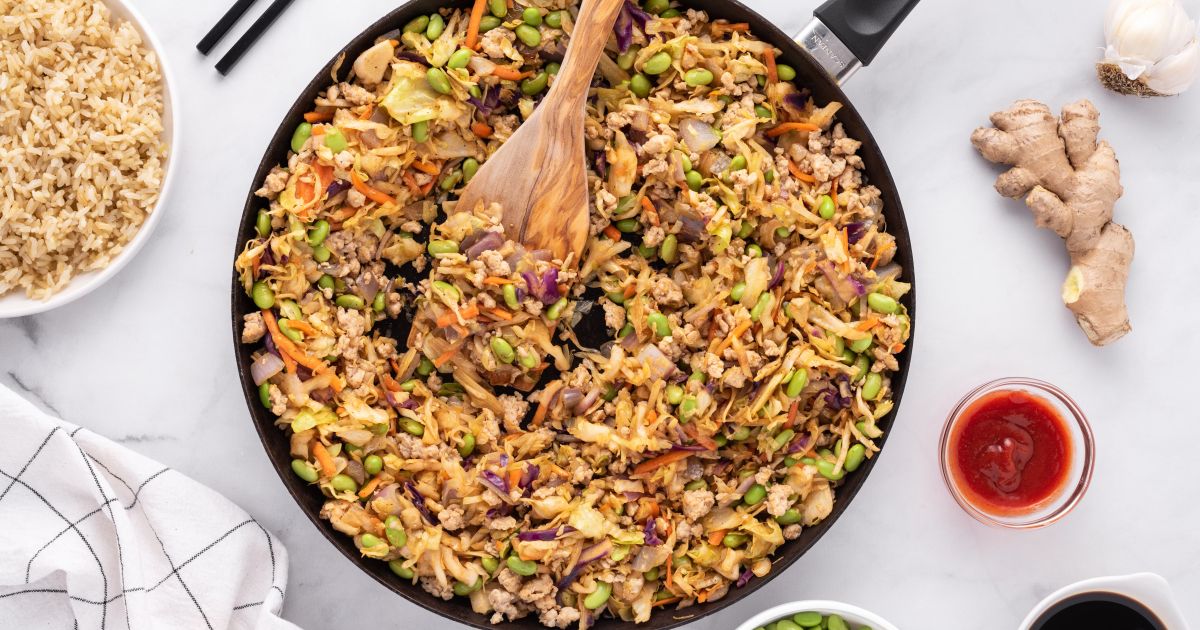 Egg Roll Bowl (15 Minute Meal)