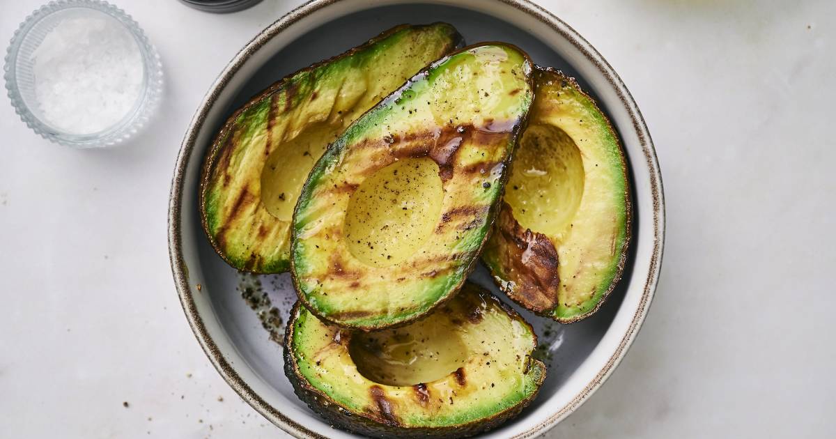 Grilled Avocados - Slender Kitchen