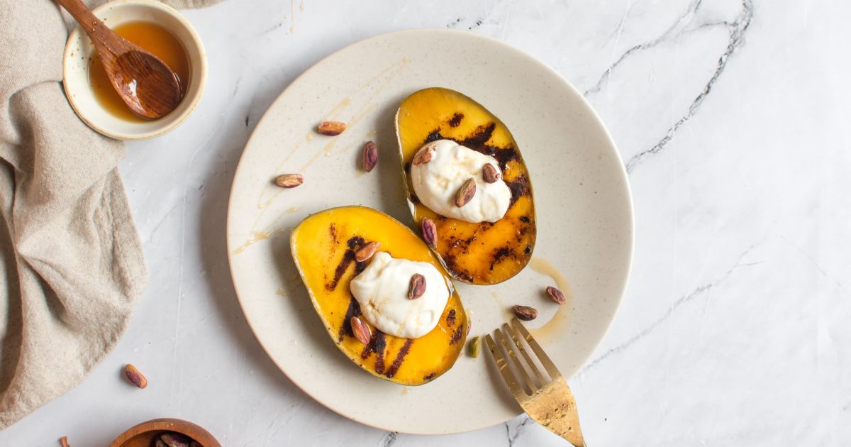 Grilled Mango Slender Kitchen