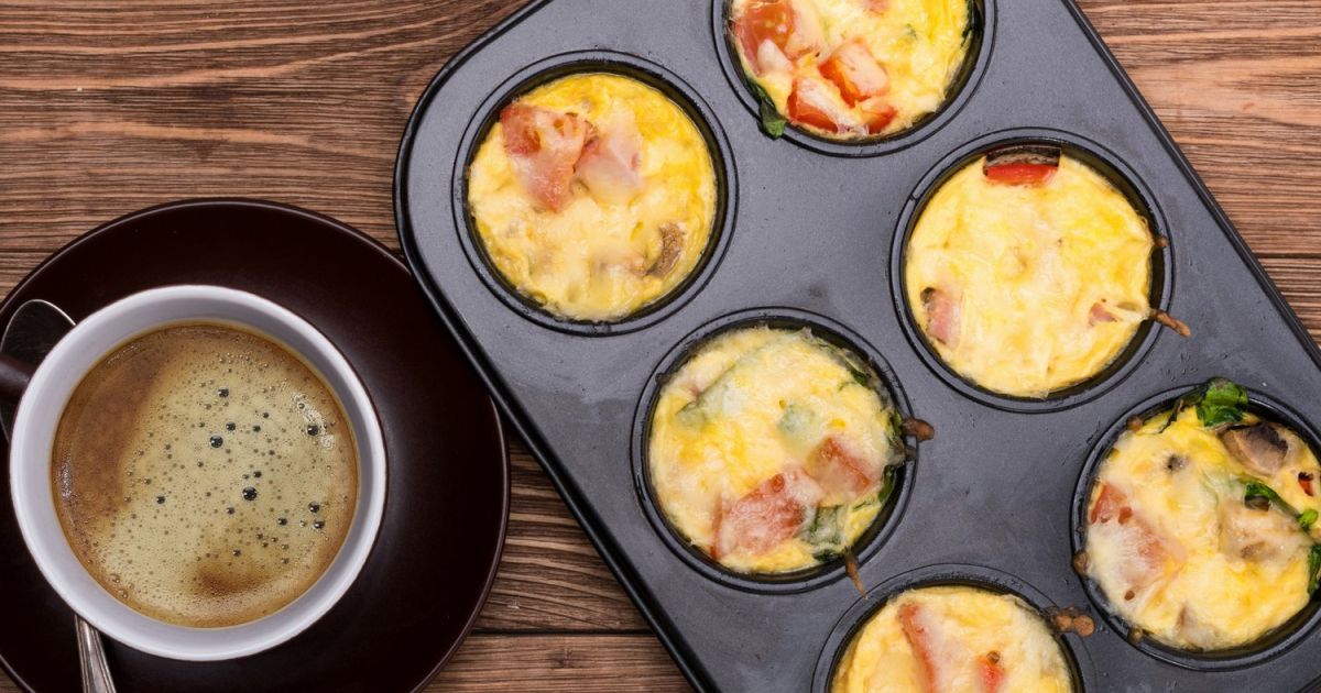Ham and Cheese Egg Muffins - Slender Kitchen