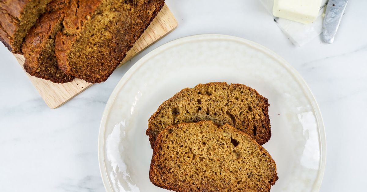 Healthy Cinnamon Banana Bread Slender Kitchen