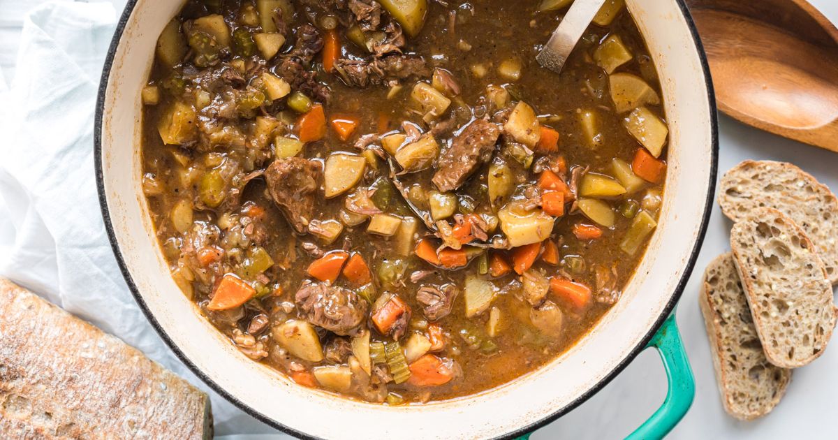 Hearty Beef Stew - Slender Kitchen