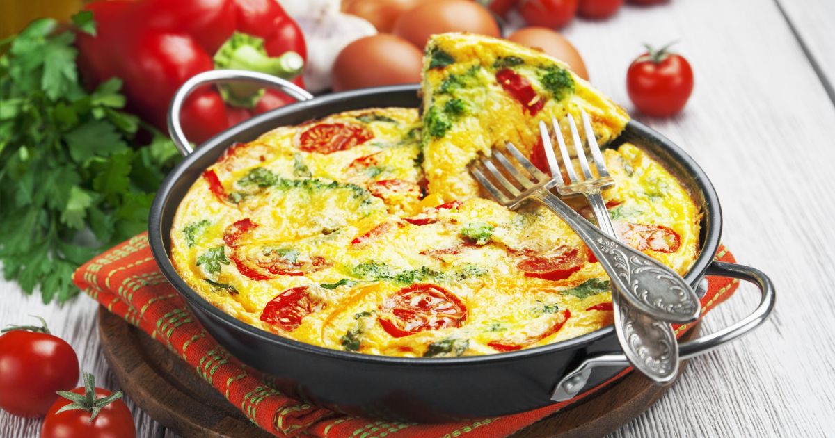Italian Breakfast Frittata - Slender Kitchen