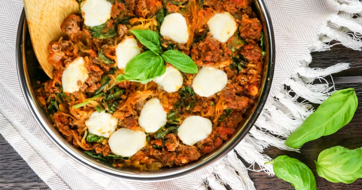 Italian Spaghetti Squash Casserole - Slender Kitchen