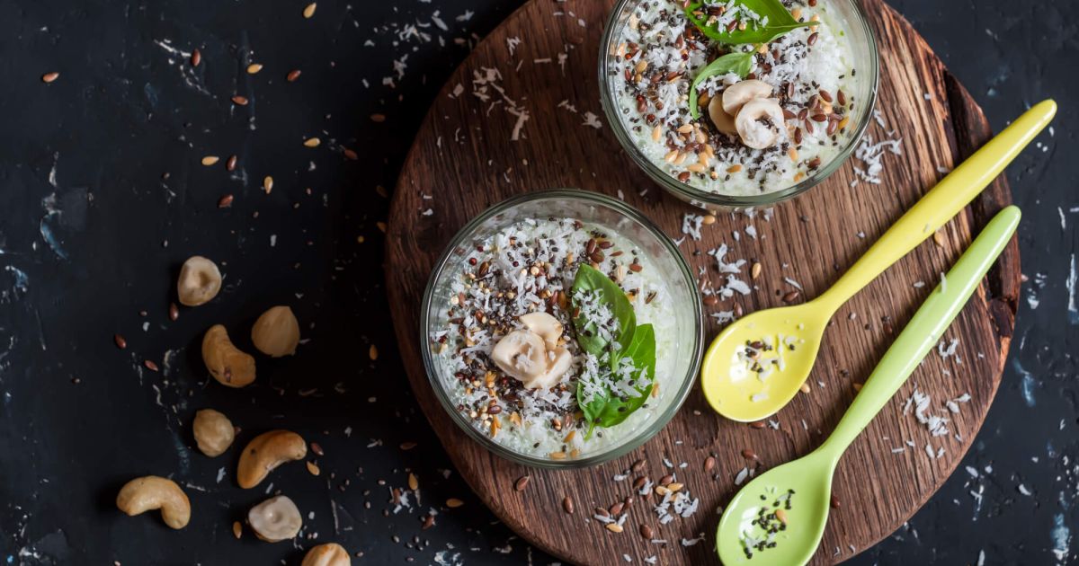 Low Carb Chia and Flax Cereal Slender Kitchen