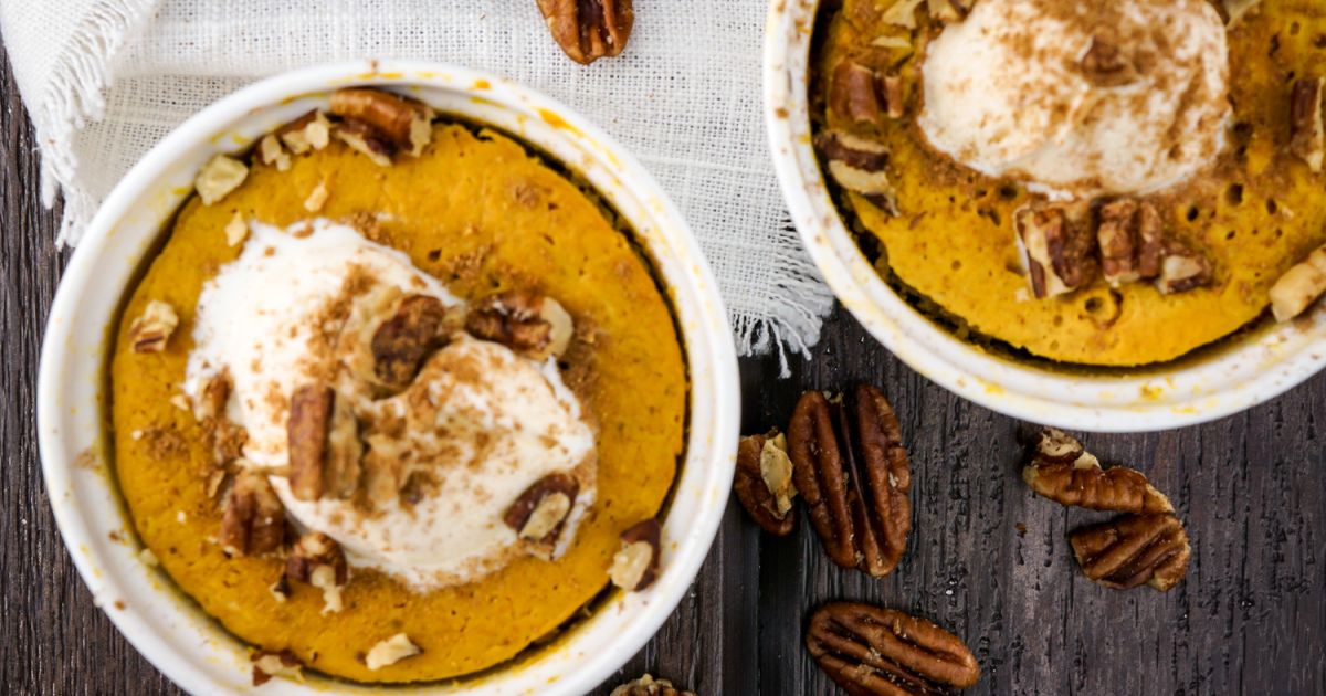 Microwave Pumpkin Custard