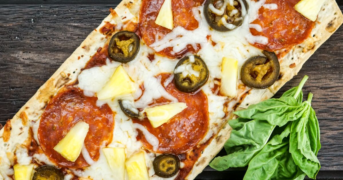 Pepperoni, Pineapple, and Jalapeno Pizzas Slender Kitchen