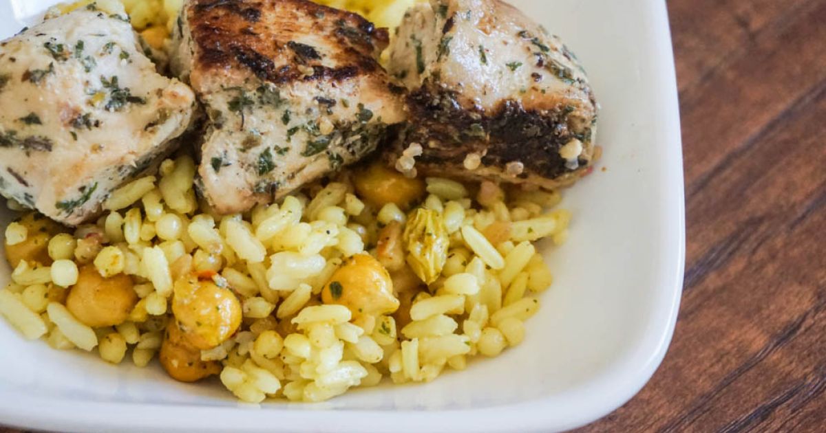 Persian Chicken Kabobs - Slender Kitchen