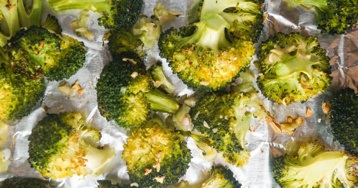 Roasted Garlic Broccoli - Slender Kitchen