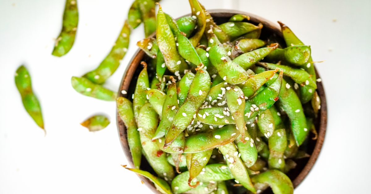 Sesame Soy Edamame Slender Kitchen