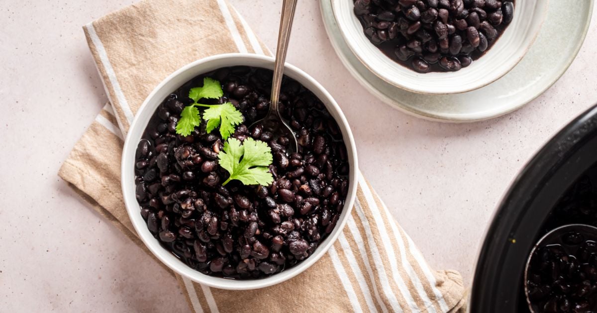 Crockpot Black Beans – Gluten-Free Palate