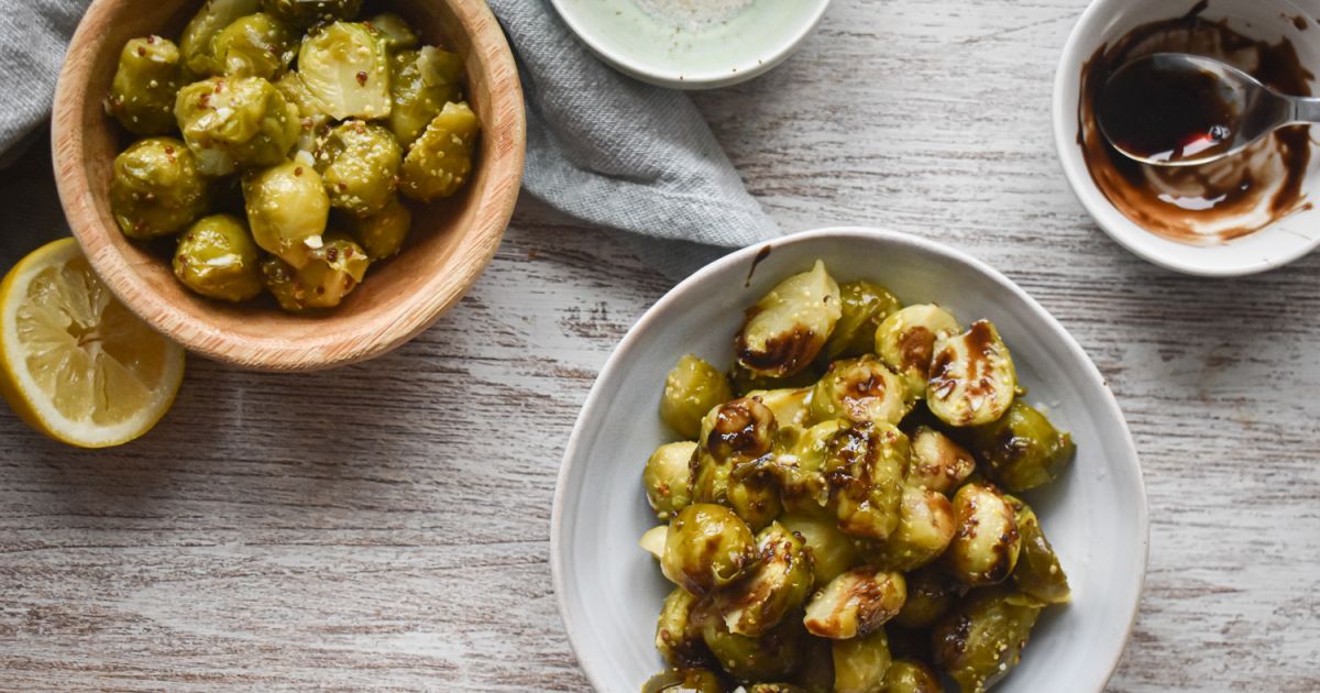 Slow Cooker Brussel Sprouts Slender Kitchen