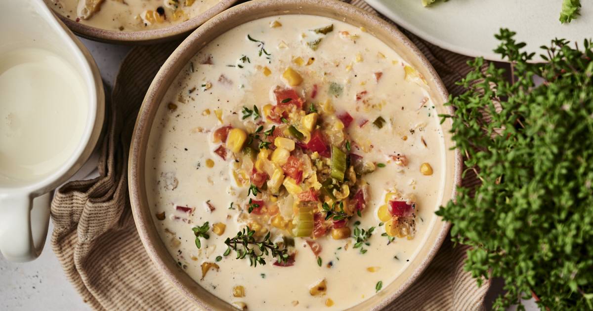 Slow Cooker Roasted Corn Chowder (Foolproof Recipe!)